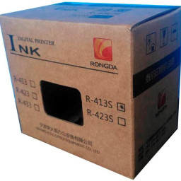 RONGDA краска Ink R-413S for VR-4345S (black)