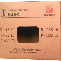 RONGDA краска Ink R-413S for VR-4345S (black)