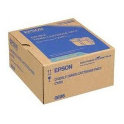 Тонер-картридж Epson 0608 комплект (cyan) 2шт (PP004338)
