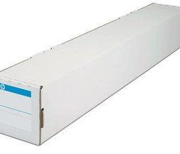 Бумага с покрытием HP White Satin Poster Paper, полуглянцевая, 136 г/кв.м, 1067 мм, 61 м