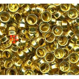 Люверсы, 4 мм, золотые, 1 кг