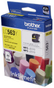 Картридж Brother LC-563Y (yellow), 600 стр.