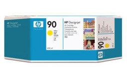Картридж HP 90 (yellow) 400мл