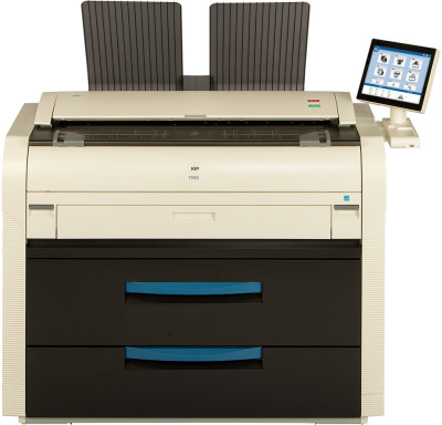 Широкоформатное МФУ KIP 7570M, 2 рулона