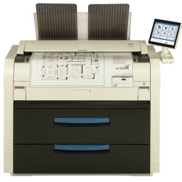 Широкоформатное МФУ KIP 7570M, 2 рулона