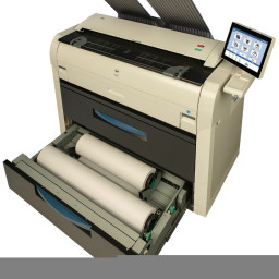 Широкоформатное МФУ KIP 7570M, 2 рулона