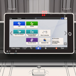 Широкоформатное МФУ Ricoh IM CW2200