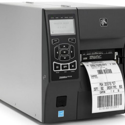 Термотрансферный принтер Zebra ZT410 203 DPI, Bluetooth, Ethernet,отделитель, намотчик подложки
