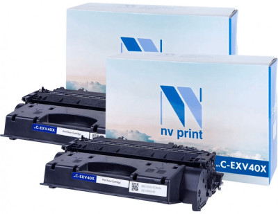 Картридж NVР совместимый NV-C-EXV40X-SET2 для Canon IR 1133/ 1133A/ 1133iF (6000k) (2 шт)
