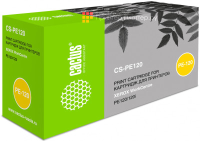 Картридж лазерный Cactus CS-PE120 013R00606 черный (5000 стр.) для Xerox WorkCentre pe120/pe120i