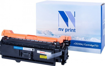Картридж NVP совместимый NV-CE250A/NV-723 Black универсальные для HP/Canon Color LaserJet CP3525/ CP3525n/ CP3525dn/ CP3525x/ LBP 7750 i-Sensys 7750cd/ 7750Cdn (5000k)