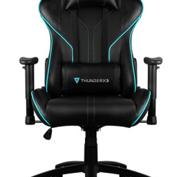 Профессиональное игровое кресло ThunderX3 RC3-BC (черно-голубой)