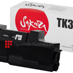 Тонер-картридж SAKURA TK350 для Kyocera Mita (black), 15000 стр. (PP051961)