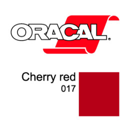 Пленка Oracal 8500 F017 (вишневый), 80мкм, 1260мм (1 п.м.)