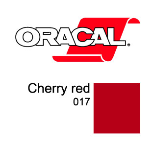 Пленка Oracal 8500 F017 (вишневый), 80мкм, 1260мм (1 п.м.)