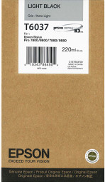 Картридж Epson T6037 (light black) 220 мл