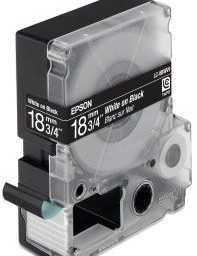 Термотрансферная лента Epson LC4WBH2, белая, 18 мм