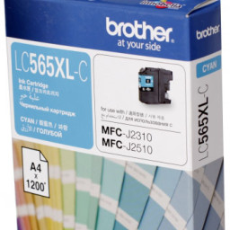 Картридж Brother LC-565XL-C (cyan), 1200 стр.