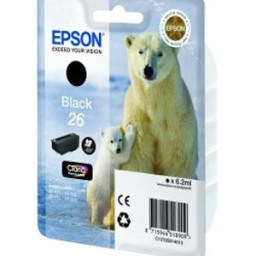 Картридж Epson Claria Premium Ink 26 Singlepack (black) (C13T26014012, C13T26014010)