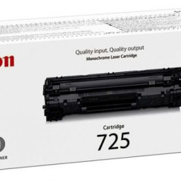 Тонер-картридж Canon 725BK (black), 1600 стр