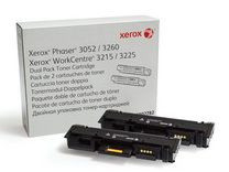 Тонер-картридж Xerox Toner Cartridge комплект Phaser 3020, WorkCentre 3025, 2 шт. x 1500  (PP017756)