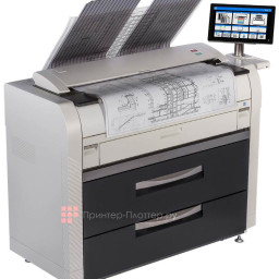 Широкоформатное МФУ KIP 7570M, 4 рулона