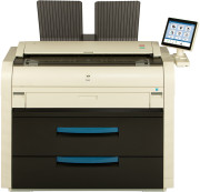 Широкоформатное МФУ KIP 7570M, 4 рулона