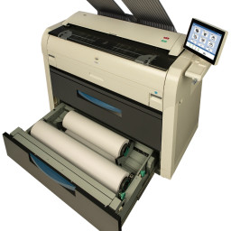 Широкоформатное МФУ KIP 7570M, 4 рулона