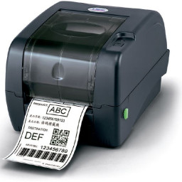 Термотрансферный принтер TSC TTP-345 с отделителем