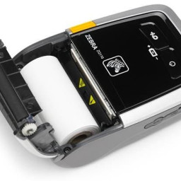 Термопринтер Zebra ZQ110, 203 DPI, MFi Bluetooth, USB, считыватель магнитной полосы