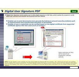 Canon комплект печати Digital User Signature PDF Kit-A1
