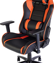 Профессиональное игровое кресло ThunderX3 TGC30-BO (оранжево-черный)
