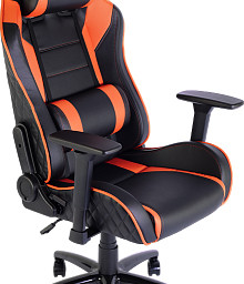 Профессиональное игровое кресло ThunderX3 TGC30-BO (оранжево-черный)