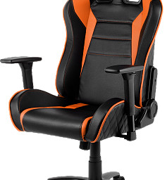 Профессиональное игровое кресло ThunderX3 TGC30-BO (оранжево-черный)