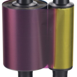 Evolis лента YMCKO+K (цветная), 500 карт