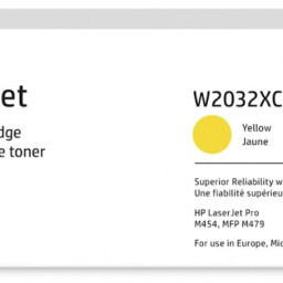 Тонер-картридж HP 415X LaserJet Toner Cartridge (yellow), 6000 стр. (PP052506)
