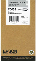 Картридж Epson T6039 (light light black) 220 мл