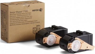 Тонер-картридж Xerox Toner Cartridge Phaser 7100 (black) набор, 10000 стр. (PP012105)