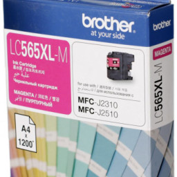 Картридж Brother LC-565XL-M (magenta), 1200 стр.