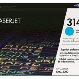 Тонер-картридж HP 314A (cyan), 3500 стр.