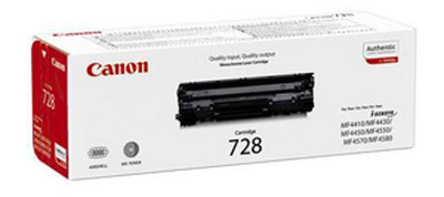 Тонер-картридж Canon 728 (black), 2100 стр