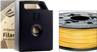 Пластик на катушке в картридже XYZprinting ABS (tangerine) 1,75 мм x 600гр