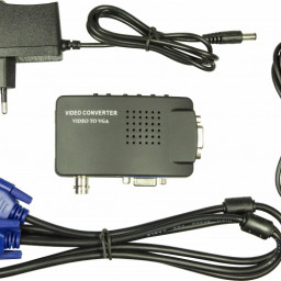 Конвертер видеосигнала КАРКАМ BNC-VGA
