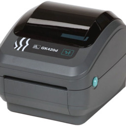 Термопринтер Zebra GK420d 203 DPI, EU/UK Cords, RS232, LPT, USB