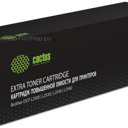 Картридж лазерный Cactus CS-TN2375-MPS черный (10400стр.) для Brother DCP L2500/L2520/L2540/L2560