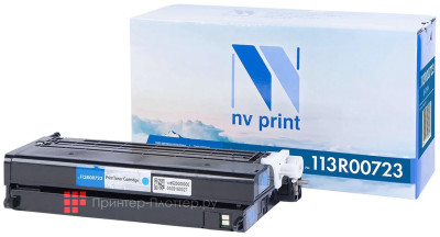 Картридж NVP совместимый NV-113R00723 Cyan для Xerox Phaser 6180 (6000k)