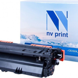 Картридж NVP совместимый NV-CE250X/NV-723H Black универсальные для HP/Canon Color LaserJet CP3525/ CP3525n/ CP3525dn/ CP3525x/ LBP 7750 i-Sensys 7750cd/ 7750Cdn (10500k)