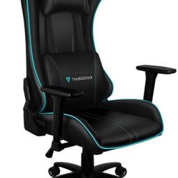 Профессиональное игровое кресло ThunderX3 UC5-BC (черно-голубой)