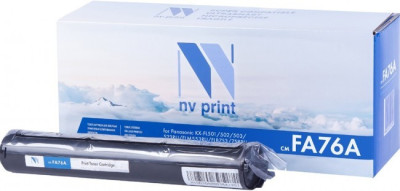 Картридж NVP совместимый NV-KX-FA76 для Panasonic KX-FL501RU/ FL523RU/ FLM553RU/ FLB752RU/ FLB756RU/ FL502RU/ FLM551RU/ FLM558RU/ FLB753RU/ FLB758RU/ FL503RU/ FLM552RU/ FLB751RU/ FLB755RU (2000k)