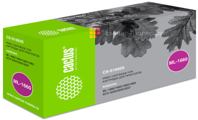 Картридж лазерный Cactus CS-S1660S D104S черный (1500стр.) для Samsung ML-1660/1665/SCX-3205/3207